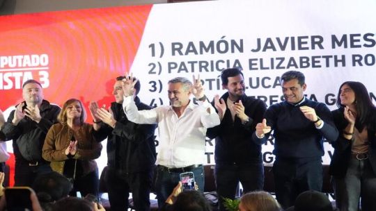 El carajo de Mestre para arengar por la Lista 3 y en contra de los populismos K y de Milei