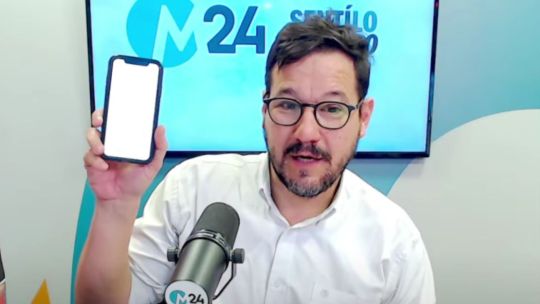 El periodista uruguayo sólo pasó audios conocidos de Diego Spagnuolo y se sorprendió por el revuelo en Argentina