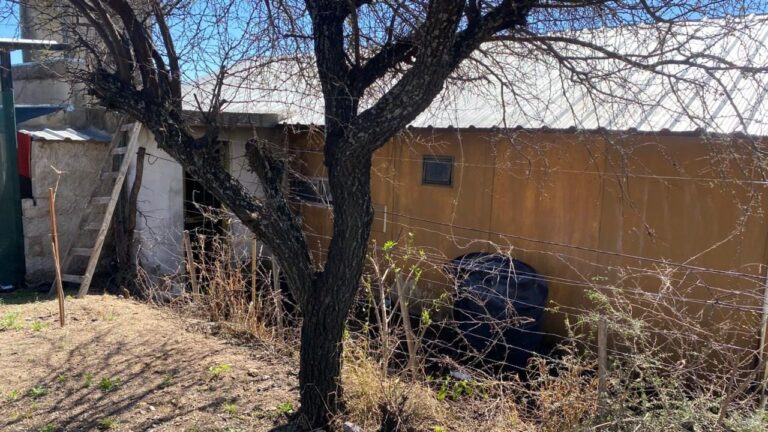 Se prendió fuego una casa y sufrió una destrucción del 50%