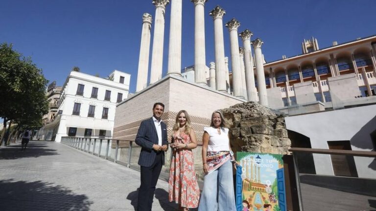 Los escolares cordobeses podrán conocer a partir de octubre el Templo Romano y el Palacio de Viana