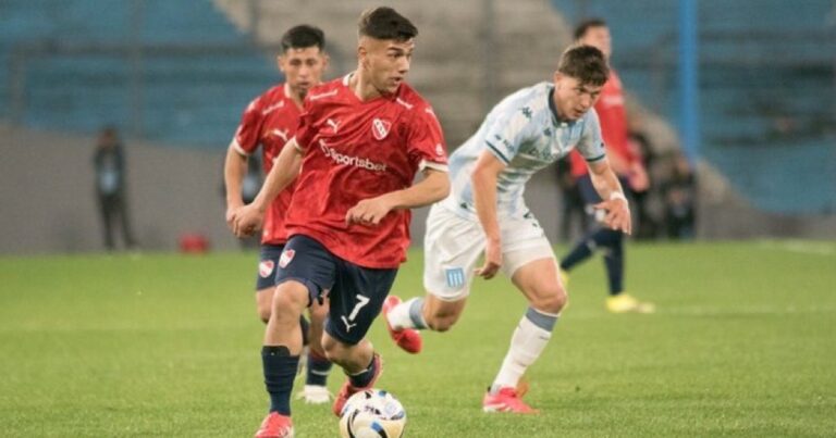 Racing vs Independiente: empate en el clásico de Reserva