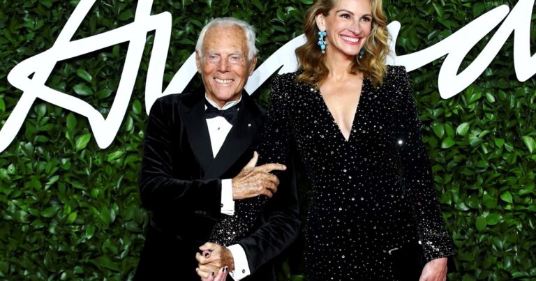 Dolor por la muerte de Giorgio Armani: así lo despidieron Giorgia Meloni, Donatella Versace, Julia Roberts y el Real Madrid