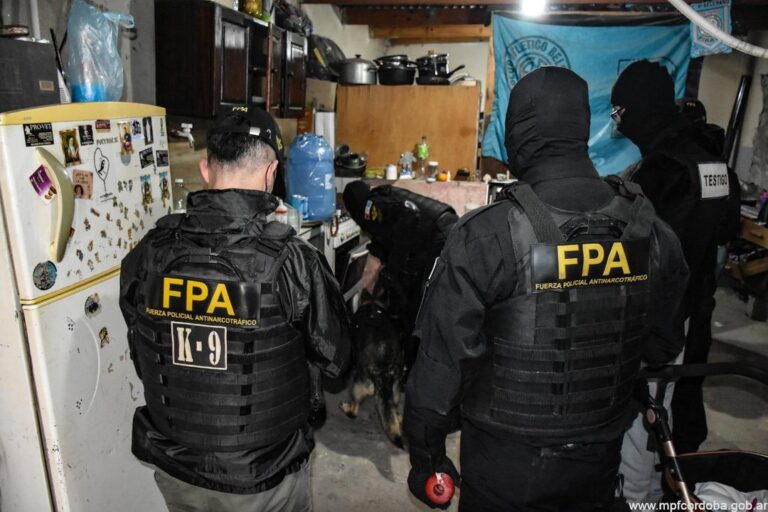 La FPA desbarató una «banda narco» en Córdoba