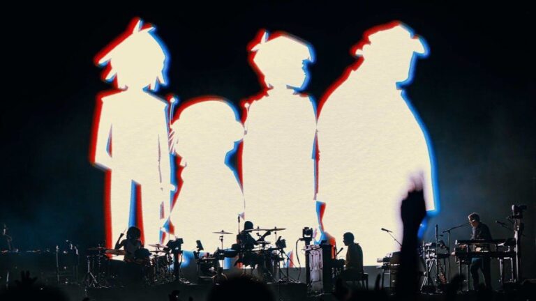 Gorillaz presentó su nuevo disco con un show en vivo en Londres y Trueno entre los invitados