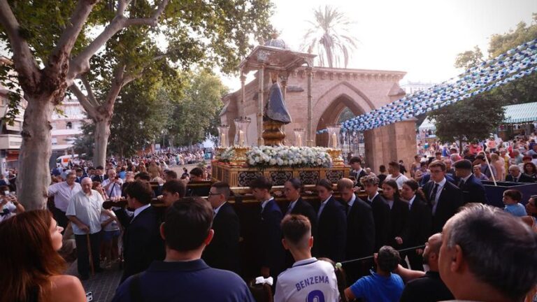 La Virgen de la Fuensanta llega hasta la Catedral
