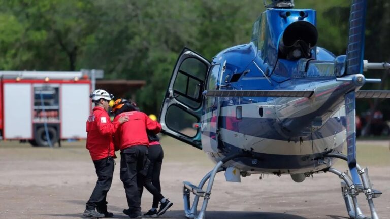 Rescataron en helicóptero a un hombre de 75 años en la cumbre cerro Champaquí