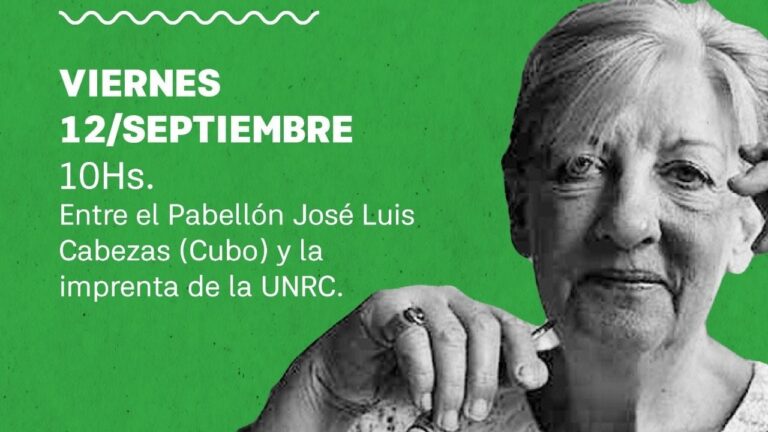 Río Cuarto: inaugurarán el Bosque de la Poesía Glauce Baldovin