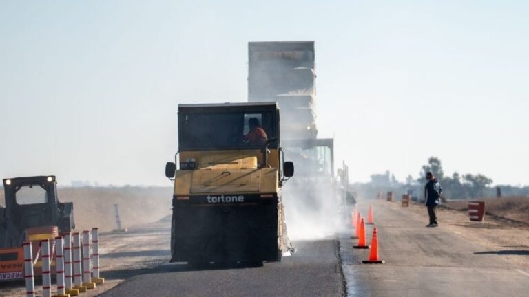 La Provincia suma más tramos con obras de rehabilitación de la Ruta Provincial 6