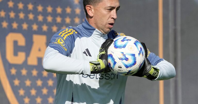 Marchesin quiere atajar y fue probado en Boca Predio: define el cuerpo técnico