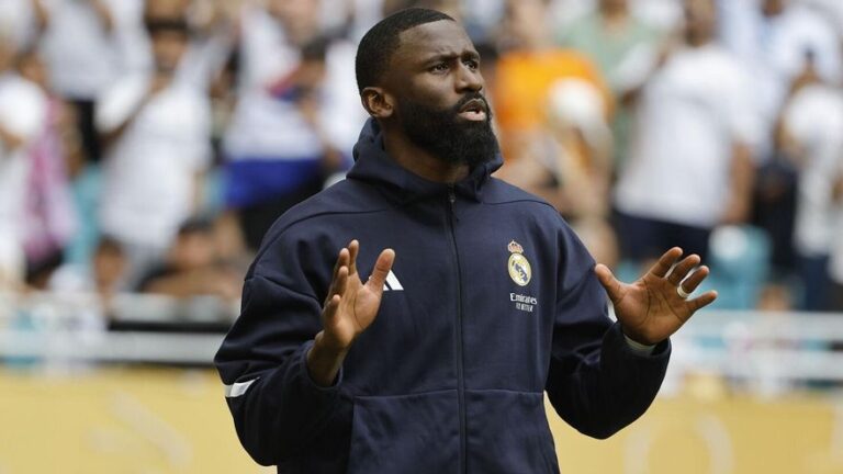 El Real Madrid pierde a Rüdiger por lesión durante al menos dos meses
