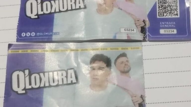 Detuvieron a un hombre que ofrecía entradas falsas para un baile