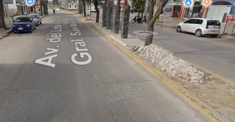 Una octogenaria fue embestida por una moto