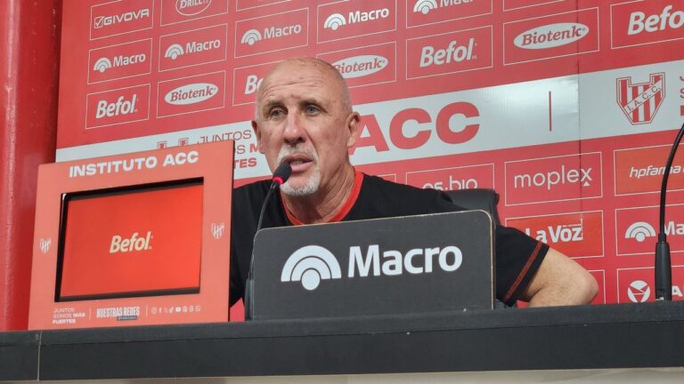 Daniel Oldrá, tras el triunfo de Instituto: «Ganar de local era una deuda pendiente»