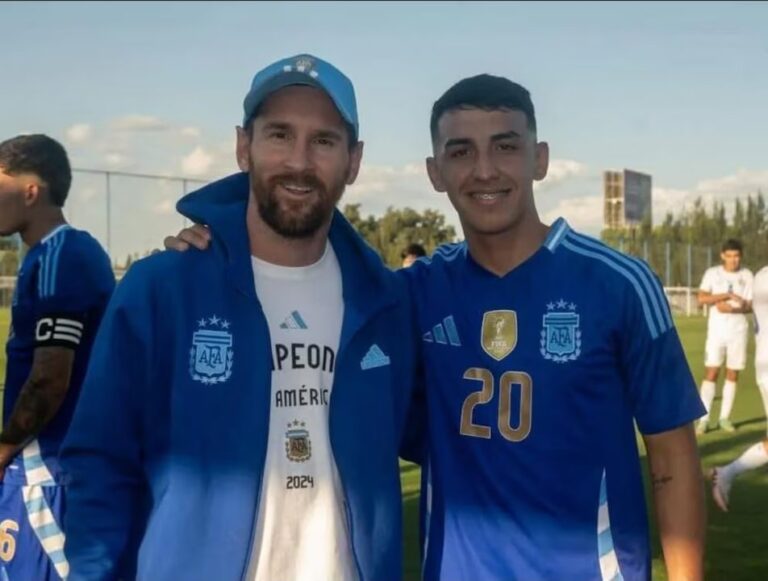 Lautaro Millán, de vestir la camiseta argentina a disputar el Mundial juvenil con Chile