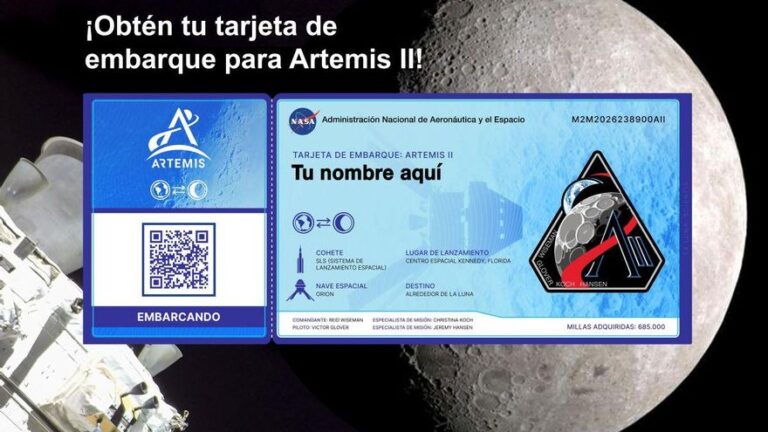 Consigue tu tarjeta de embarque para viajar alrededor de la Luna