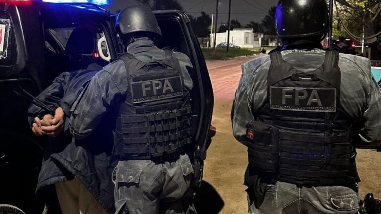 Río Cuarto: cayó un hombre que intentó escapar en un operativo de la FPA