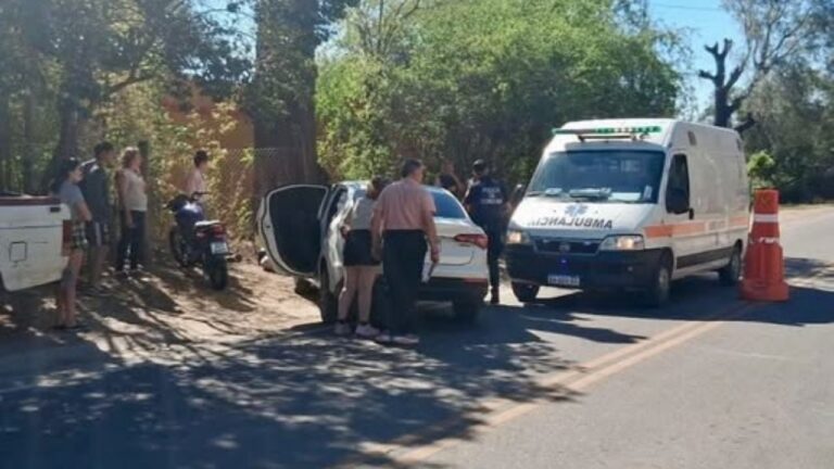 Grave accidente en Cruz de Caña: padre e hija heridos en la ruta 14