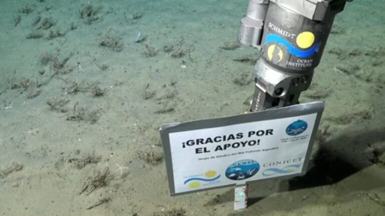 Una nueva expedición del Conicet por cañones submarinos comienza este martes