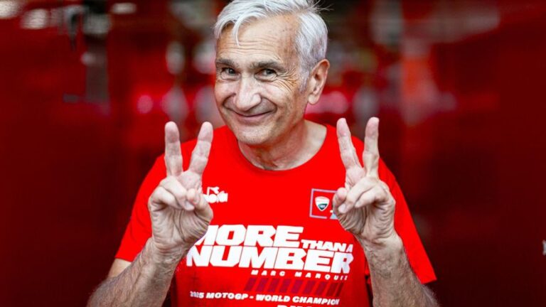 Davide Tardozzi, jefe de Ducati: «Marc Márquez es un ‘ragazzo’ maravilloso y seguirá ganado muchos años»
