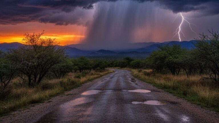 Alerta por granizo y lluvias fuertes en el Valle de Punilla
