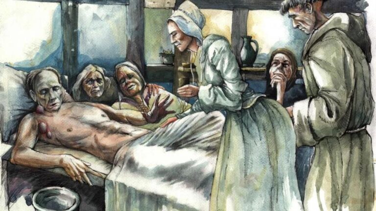 Descubren que la terrible peste negra de Europa fue desencadenada por una erupción volcánica