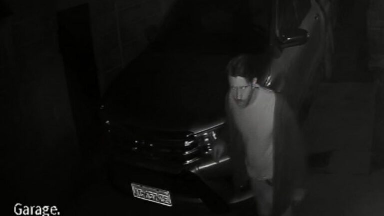 Entró a robar a una vivienda y quedó filmado