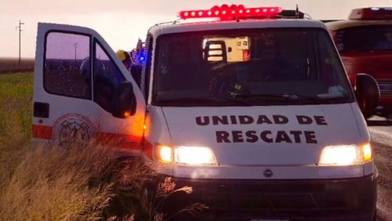 Trágico: dos personas murieron tras un choque en Serrano