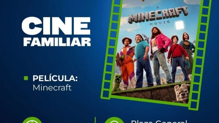 Cine familiar al aire libre en Valle Hermoso
