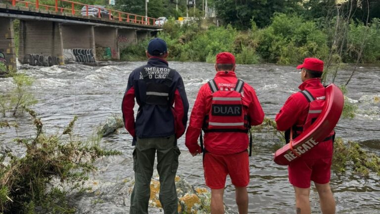Alerta por creciente en el río San Antonio