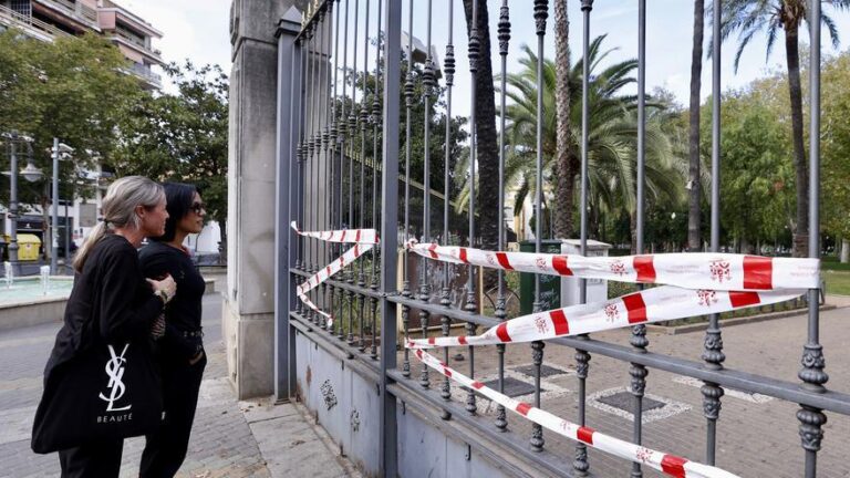 El Ayuntamiento de Córdoba cierra este lunes los parques de la ciudad «ante las fuertes rachas de viento y precipitaciones»