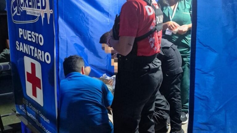 Un turista fue herido con pirotecnia en el Cosquín Cuarteto 2026