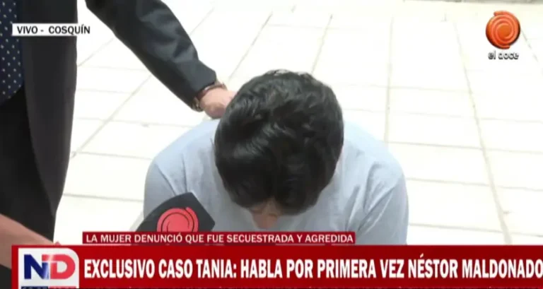 Liberaron al detenido por el caso Tania y pidió perdón de rodillas
