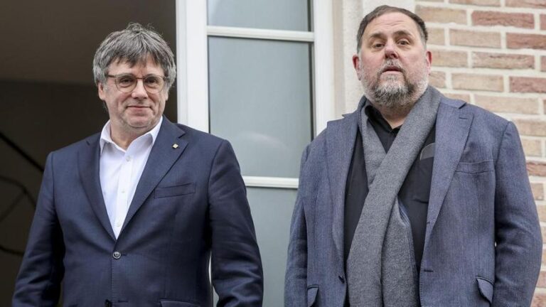 Puigdemont y Junqueras se reunieron en Bruselas para abordar la nueva financiación