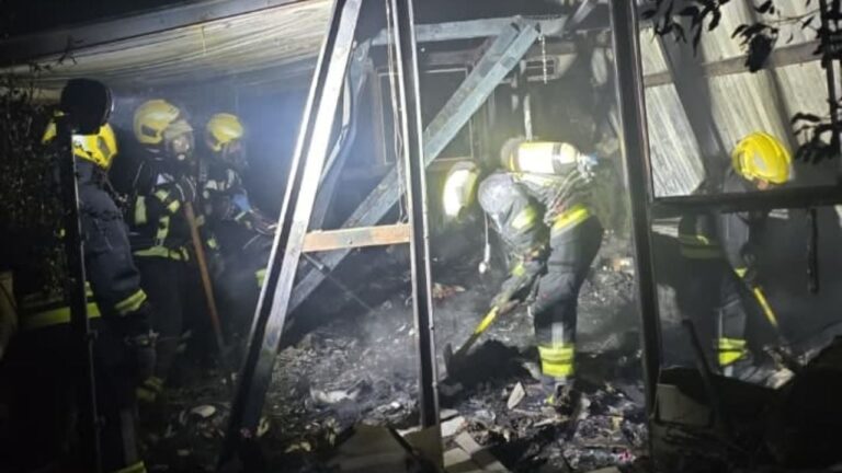 Se incendió una iglesia gnóstica en Mina Clavero