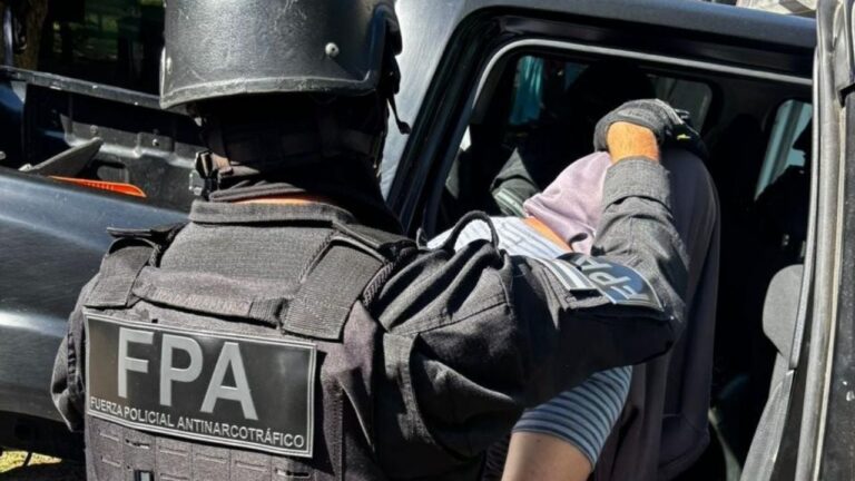 Ex militar fue arrestado en operativo antidroga en Nono