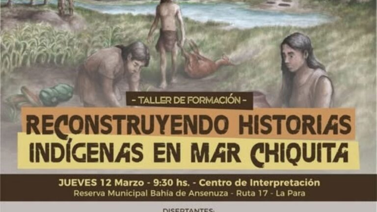 Ansenuza: dictarán taller sobre los pueblos originarios del territorio