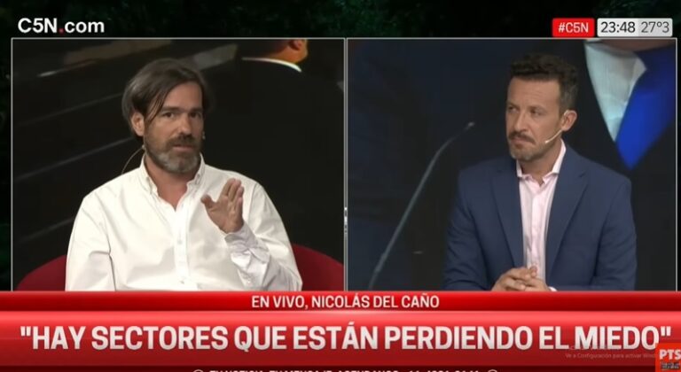 Del Caño con Bercovich: Se está gestando la resistencia y una oposición social muy grande al Gobierno