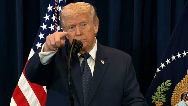 Trump dice que guerra en Irán está «prácticamente terminada»