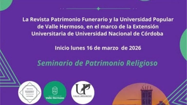 Valle Hermoso lanza un seminario virtual sobre patrimonio religioso