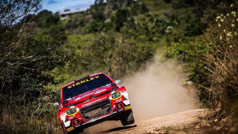 Al ritmo del candombe, el uruguayo Zeballos venció en el Rally de Santa Rosa