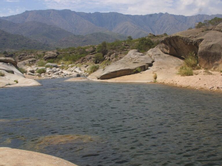 Operativo de rescate en el río de Nono, Traslasierra, Córdoba