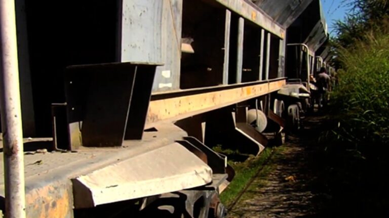 Acceso al barrio Magdalenas en Córdoba, zona del accidente ferroviario.