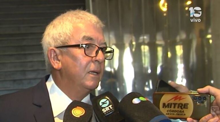 Martín Subirachs, médico forense, durante su declaración en el jury del caso Dalmasso