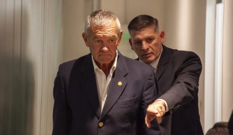 Marcelo Macarrón durante el tercer día del jury por el caso Nora Dalmasso