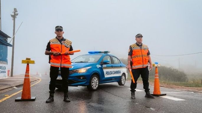 Banco de niebla en ruta cordobesa