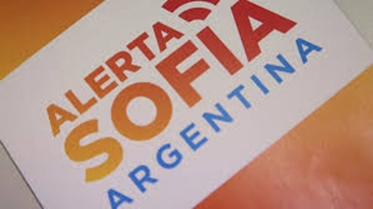 Logo del Alerta Sofía en Argentina