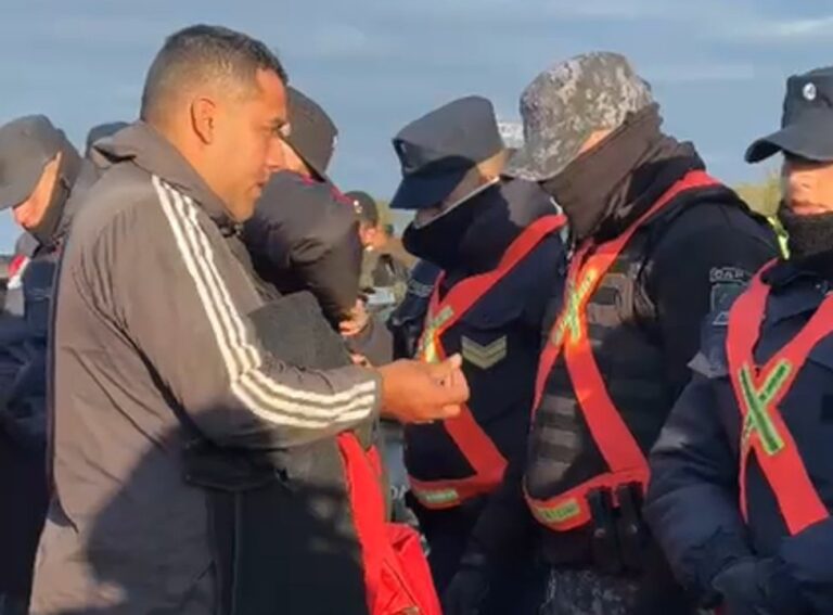 Controles de Tribuna Segura en ruta Córdoba-Pilar para el partido Belgrano-River