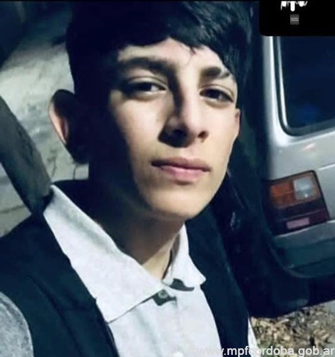 Foto de Tomás Ignacio Calderón, adolescente desaparecido en Alta Gracia