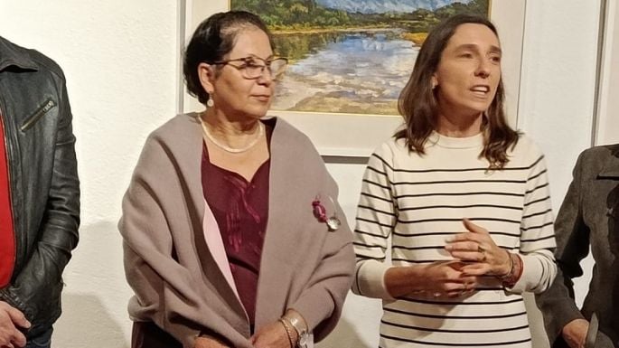 Exposiciones de Carmen Moyano y Liliana Fernández en el Centro Cultural la Caroyense