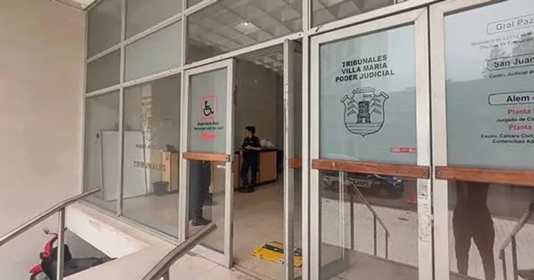 Imagen ilustrativa de la Cámara del Crimen de Villa María